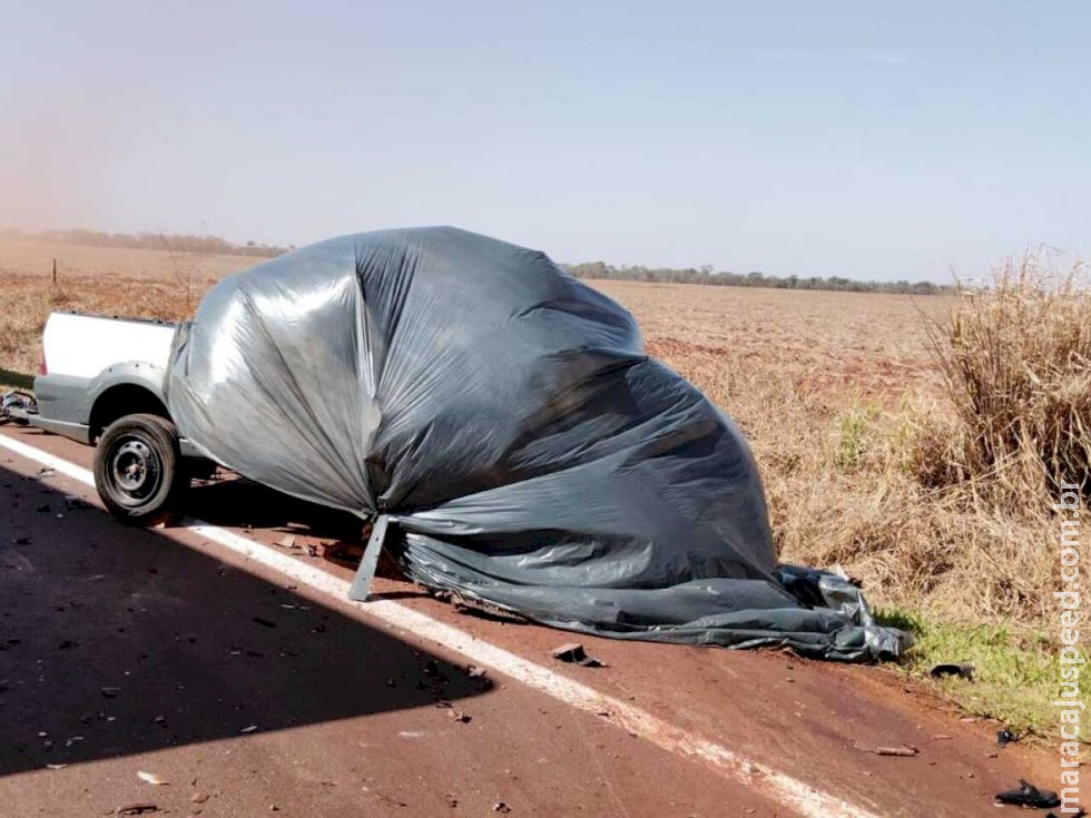 Condutor de veículo morre em colisão frontal com carreta na BR-379