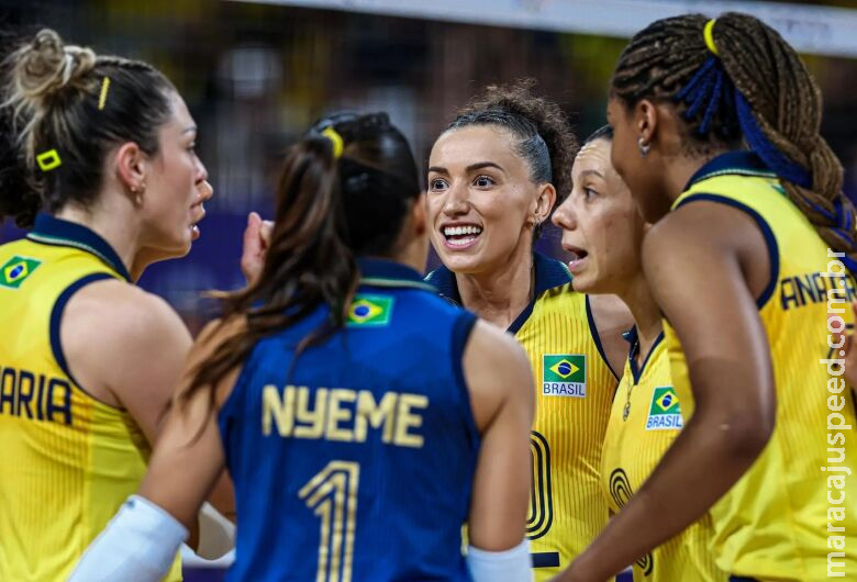 Em estreia tranquila, Brasil vence Quênia no vôlei feminino