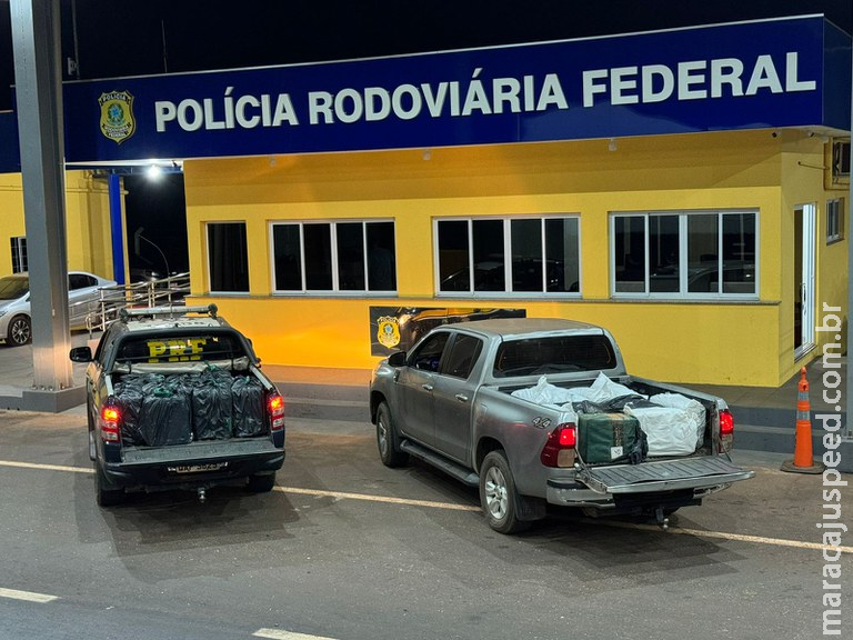 PRF apreende 1,3 tonelada de cocaína em Paranaíba, na maior apreensão do ano no país