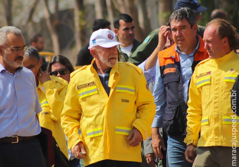 Riedel elogia Lula por reforço no combate a incêndios no Pantanal