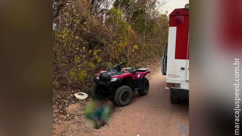 Acidente com quadriciclo mata motorista na MS-142