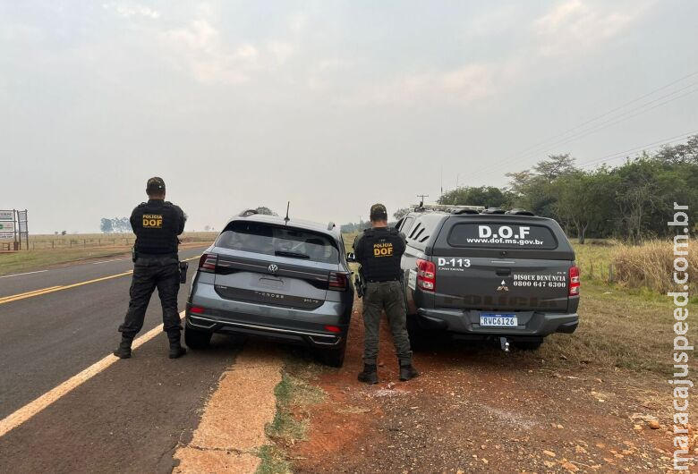 Dupla é presa com carro roubado em São Paulo