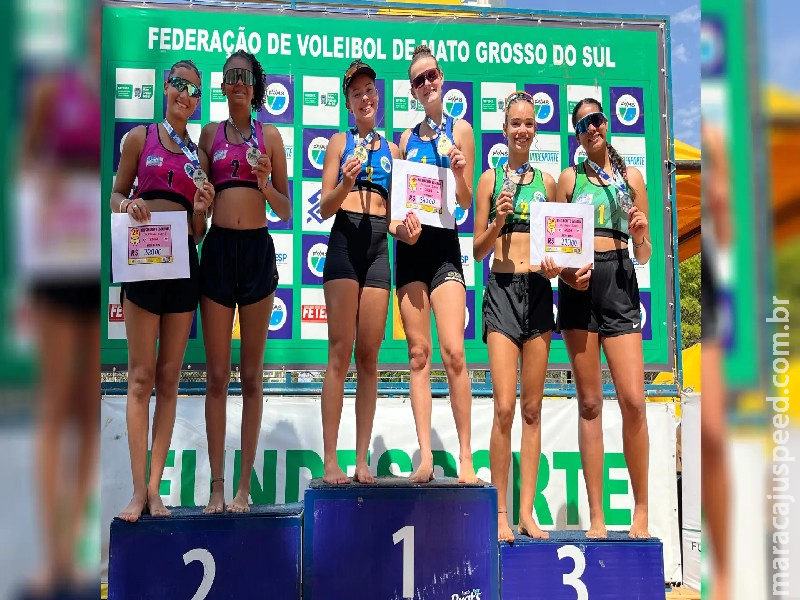 Etapa do estadual Sub 17 e Sub 19 de Vôlei de Praia reuniu 90 duplas em Campo Grande