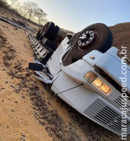 Grave acidente na Serra da Urca resulta em morte de motorista em Sidrolândia