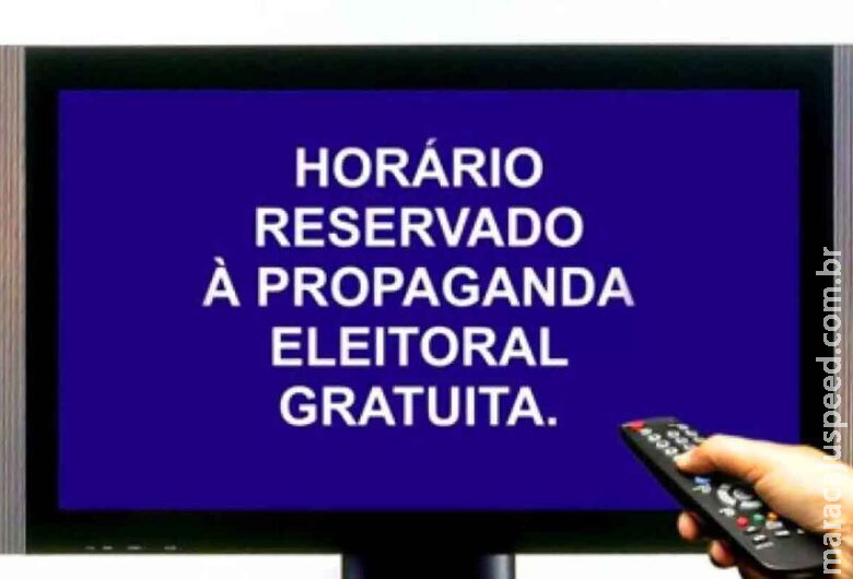 Horário eleitoral gratuito no rádio e na TV começa hoje