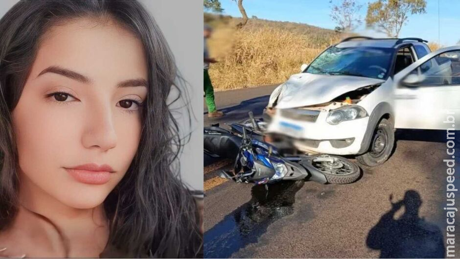 Moradora de Cassilândia morre em acidente entre carro e moto em rodovia de Goiás