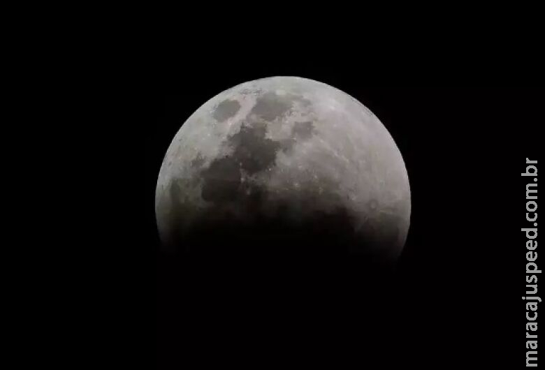 Eclipse parcial da lua acontece hoje e poderá ser visto de MS