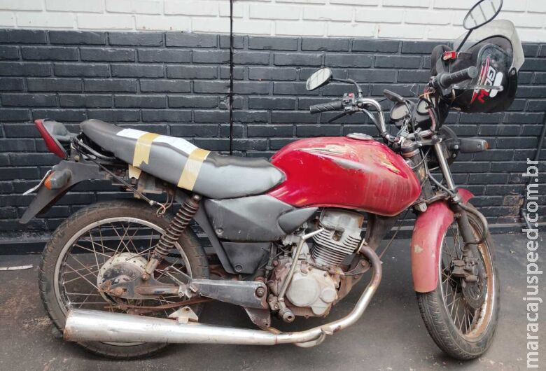 Homem é preso em Dourados com motocicleta furtada em Rio Brilhante