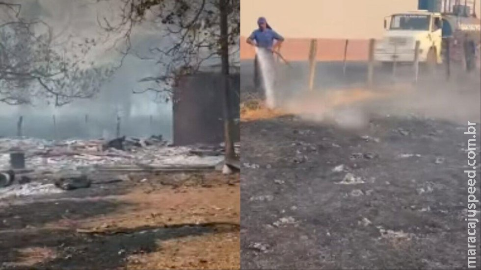 Incêndio destrói casas e hectares de fazenda em Costa Rica