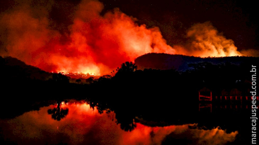 Incêndios em São Gabriel do Oeste completam 10 dias e já consumiram 4 mil hectares