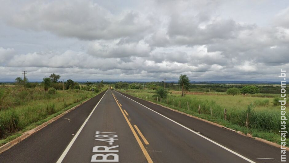 Jovem morre atropelada por motorista bêbado na BR-487, em Itaquiraí