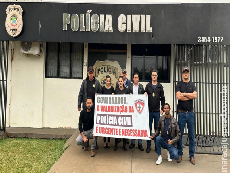 Polícia Civil/Sinpol:  Comunicado à População de Maracaju e Região