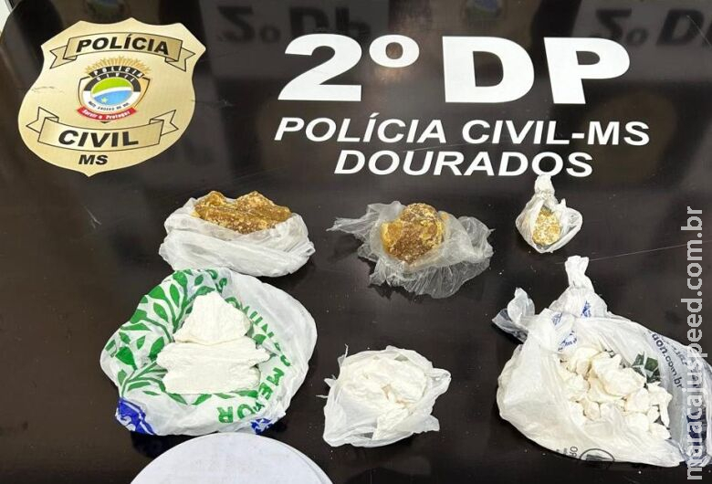 Sogra e genro que comandavam distribuição de crack e cocaína são presos em Dourados