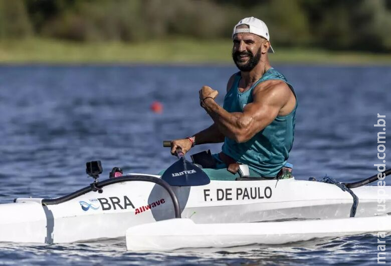 Sul-mato-grossense Rufino avança na canoagem nos Jogos Paralímpicos