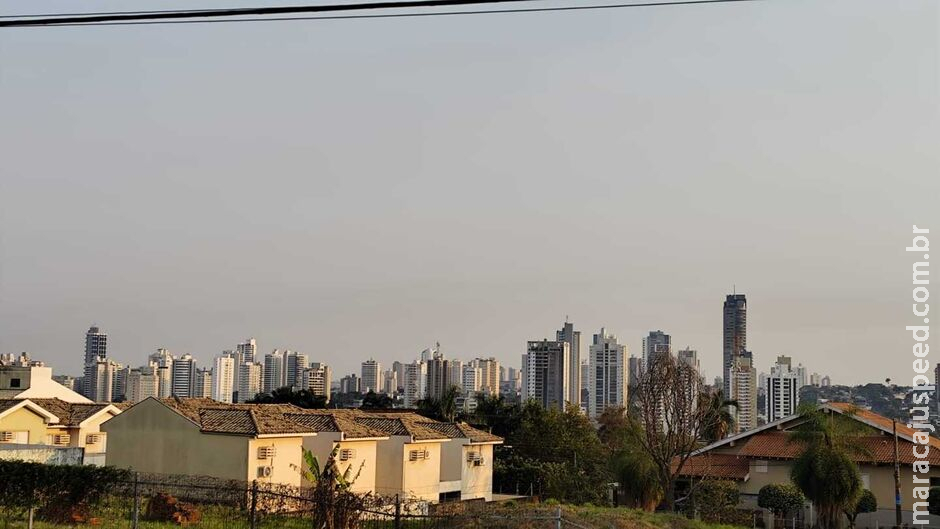 Terça amanhece amena, mas frio começa a se despedir e máximas chegam a 34° em MS