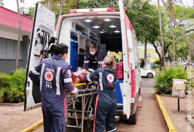 Adolescente é esfaqueado e tem pulmão perfurado em Dourados; mulher fica ferida durante confusão