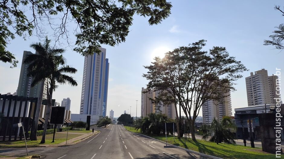 Apesar de céu claro, MS tem alerta de tempestades nesta quarta