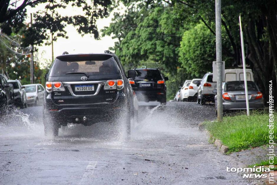 Meteorologia reforça alerta de tempestades para todo estado de Mato Grosso do Sul