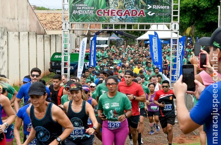 Com aventura e educação ambiental, corrida da PMA reúne 350 atletas em Campo Grande