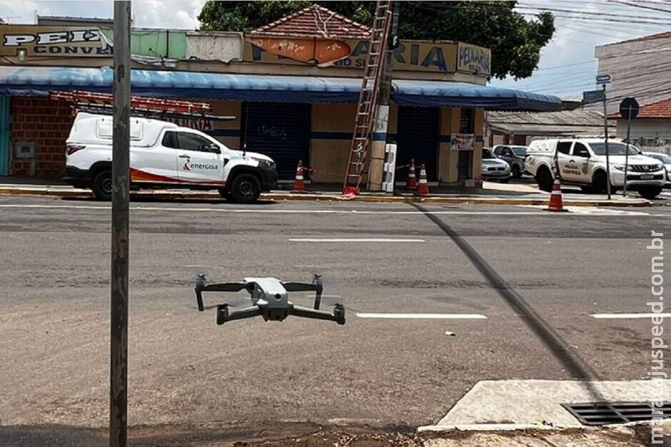 Concessionária flagra furto de energia em peixaria na Rui Barbosa; local periciado