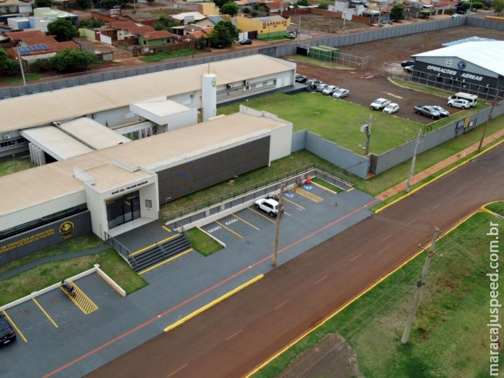 Policiamento aéreo inaugura hangar na sede do DOF nesta sexta-feira em Dourados