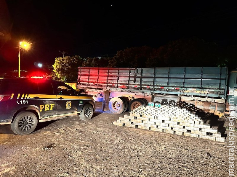 PRF apreende 457 Kg de cocaína em Chapadão do Sul (MS)