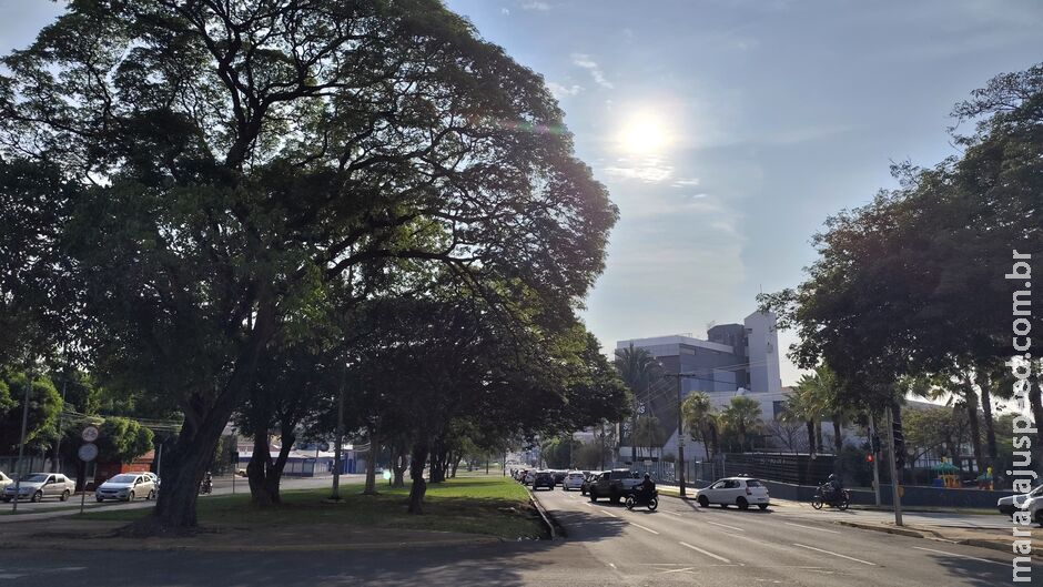 Sábado amanhece com tempo fresco e possibilidade de chuva em MS