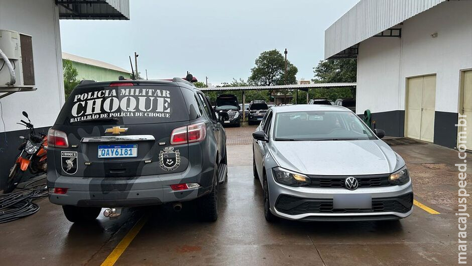 Choque recupera carro roubado no Tiradentes e prende suspeito