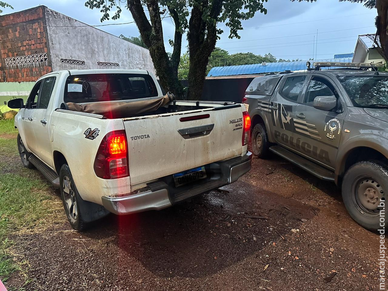 DOF intercepta caminhonete antes que dono perceba furto na Capital 