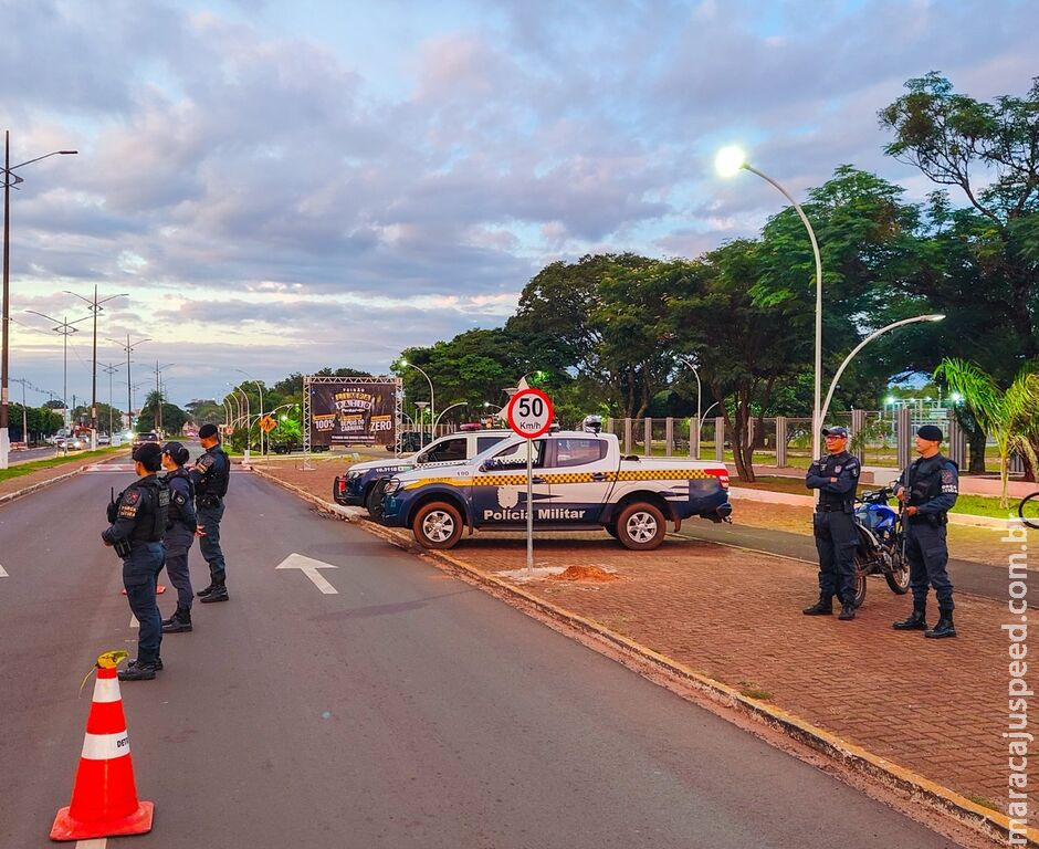 PM intensifica fiscalização no trânsito durante fim de ano em Ponta Porã e região