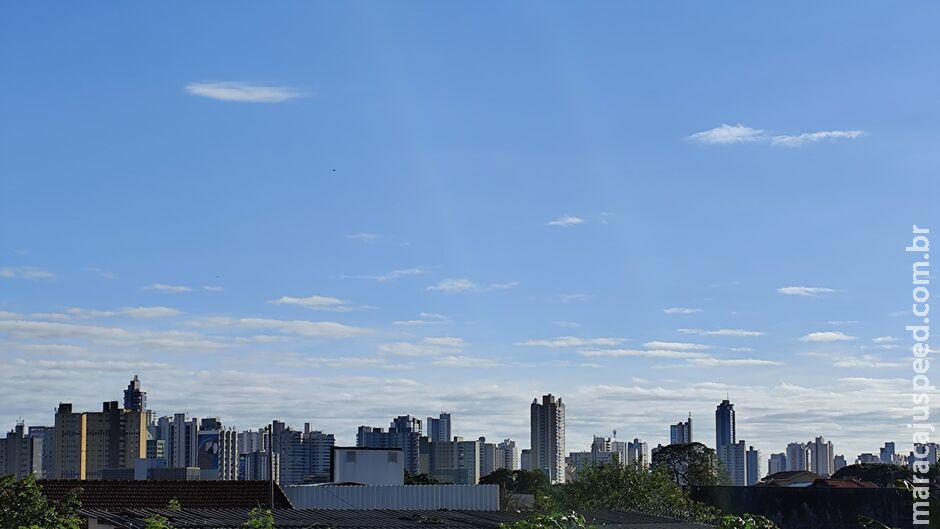 Sextou será de clima quente e seco com temperaturas de até 37°C