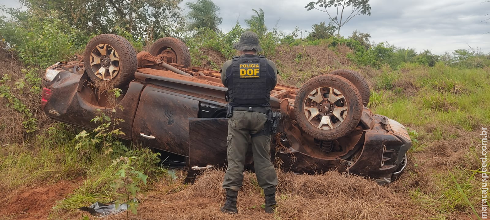 Veículo furtado no início do mês no Paraná é recuperado pelo DOF 