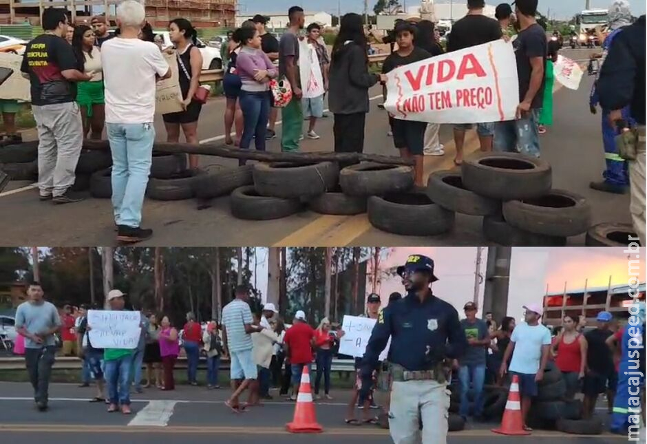 Após negociação com a CCR MSVia, manifestantes liberam a BR-163