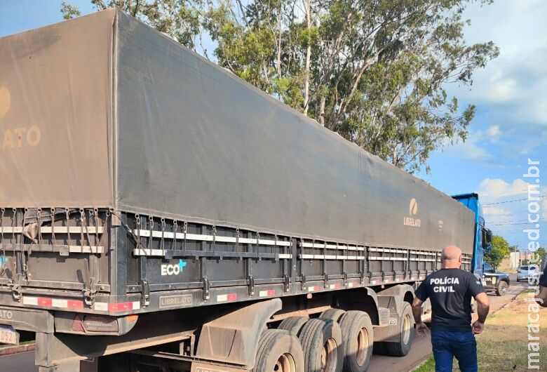 Caminhão furtado em Amambai e levado para Coronel Sapucaia é recuperado