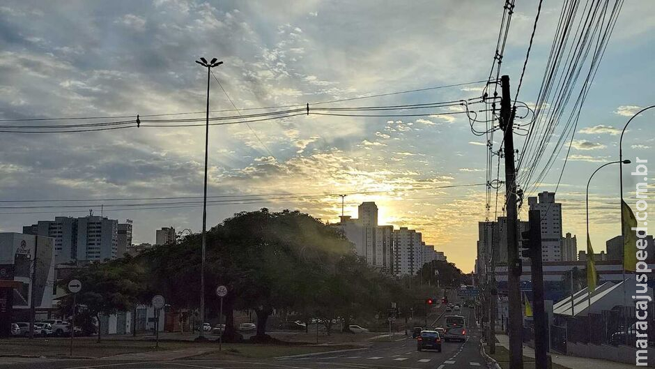 Com alerta laranja, previsão aponta para calor e tempestades em MS