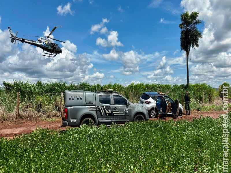 DOF apreende carro roubado com mais de 1,1 tonelada de maconha 