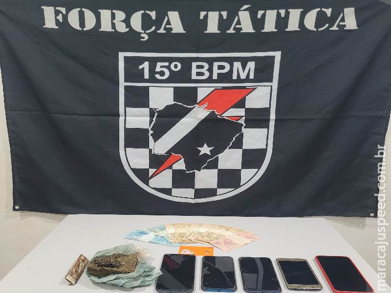 Maracaju: Força Tática desmantela ponto de venda de drogas na Vila Juquita