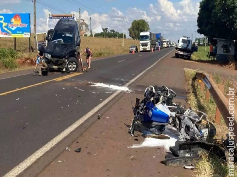 Motociclista de MS morre após batida com carro na BR-163 no Paraná 