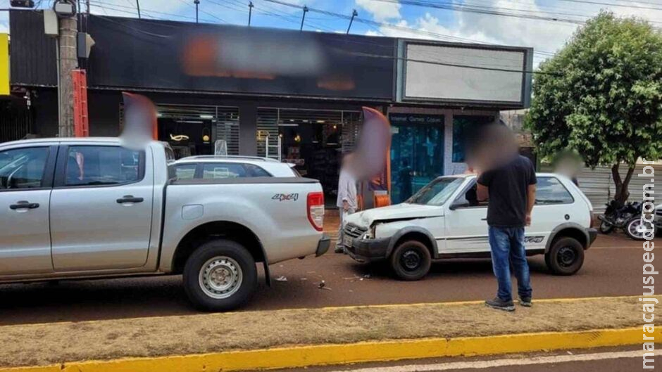 Motorista bêbado vai preso após bater em caminhonete do MPMS em Rio Brilhante