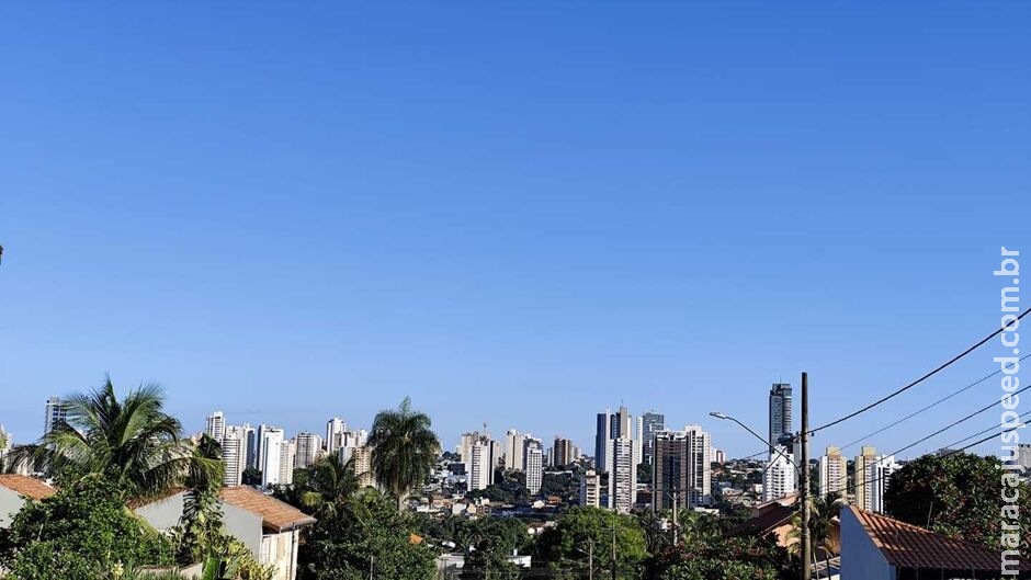 Previsão aponta para calor intenso e chuvas isoladas em Mato Grosso do Sul