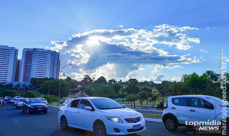 Quinta-feira será de sol mas com possibilidade de chuvas em MS