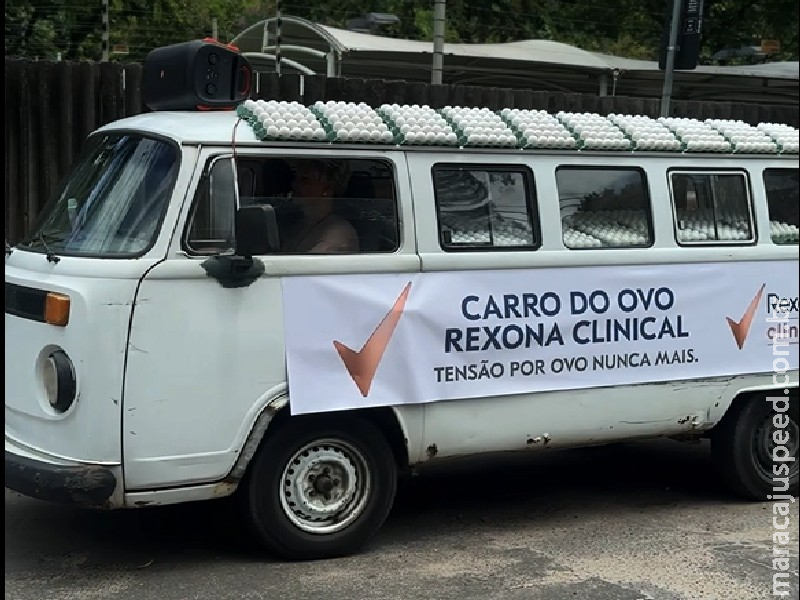 Rexona leva “Carro dos Ovos” à porta do Projac e não abandona brothers em meio à tensão por limitação de ovos no BBB