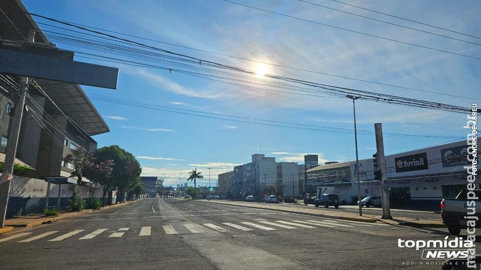 Sexta-feira tem previsão de chuva e muito calor em MS