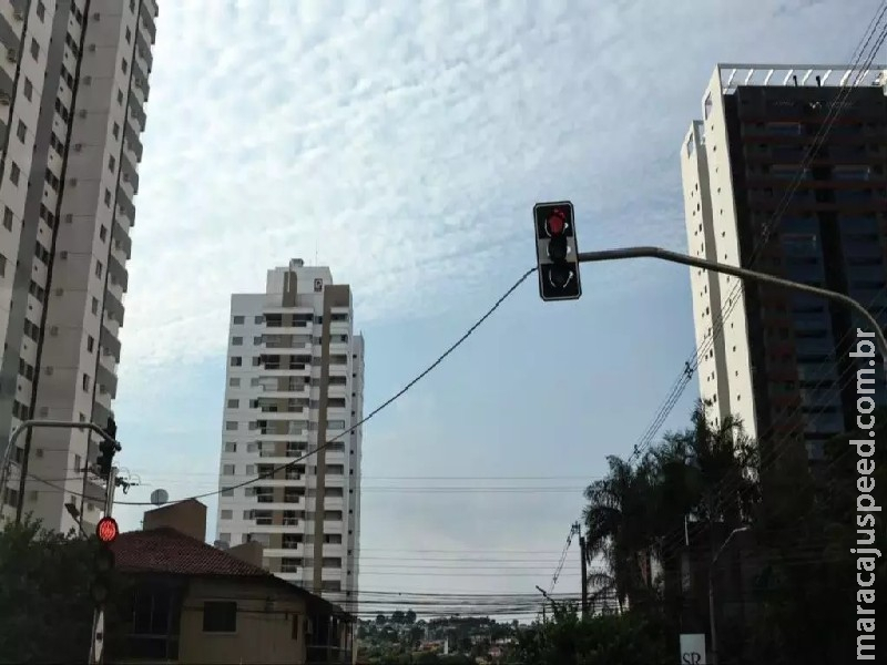 Sol e chuva: Terça-feira terá máxima de 38°C e possibilidade de tempestade em MS