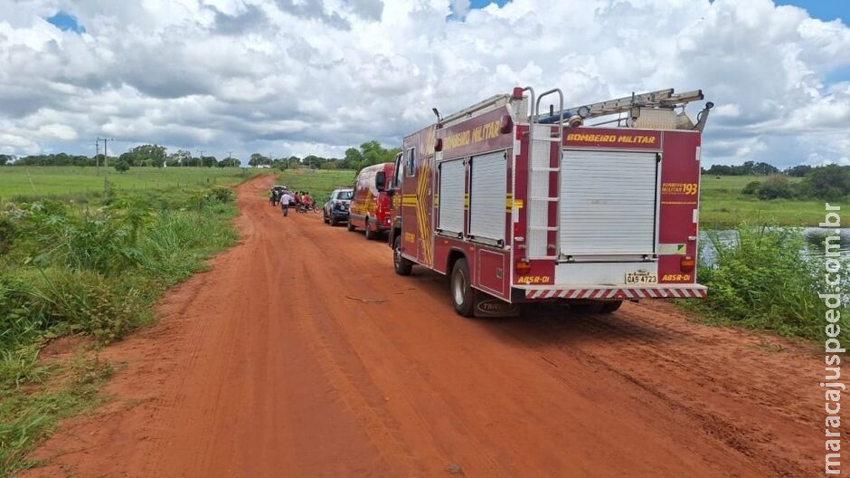 Homem entra para nadar em lagoa, mas morre afogado em distrito de Nova Andradina