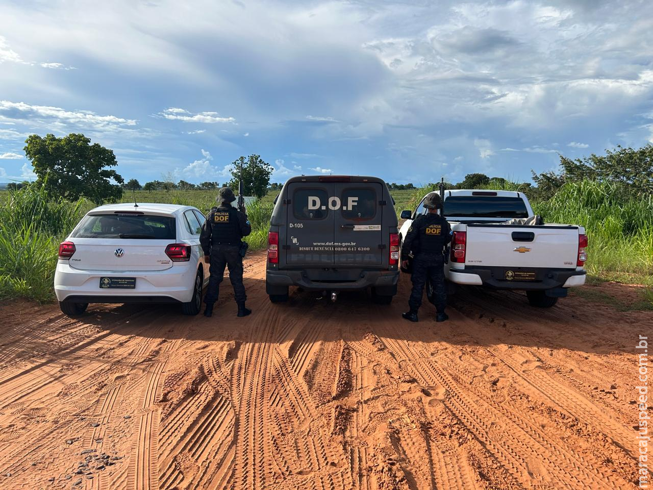 Mineiros que seguiam para Uberlândia com mais de meia tonelada de maconha são presos pelo DOF em Campo Grande