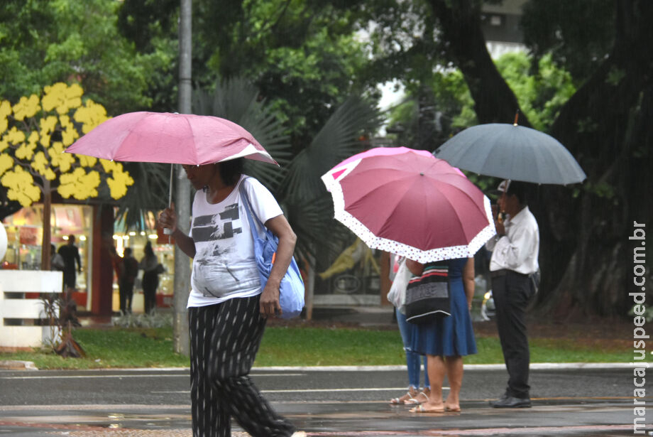 Chuva de 20 a 50 mm deve marcar sexta dos sul-mato-grossenses