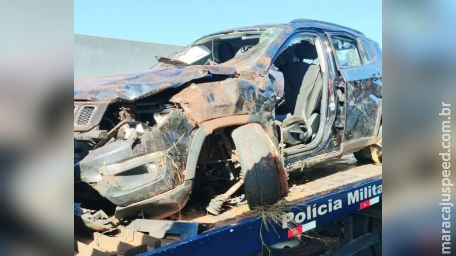 Traficante morre em capotamento durante fuga da polícia em Paranhos