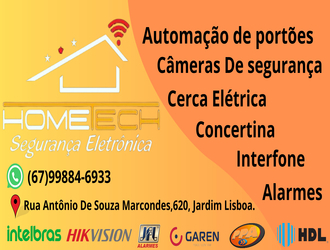 HOME TECH - Segurança Eletrônica